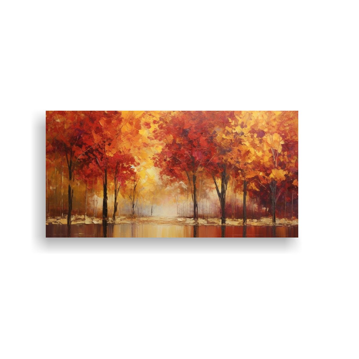 GENERICO - Pintura Decorativa Para Capturar La Esencia 100x50 Cm