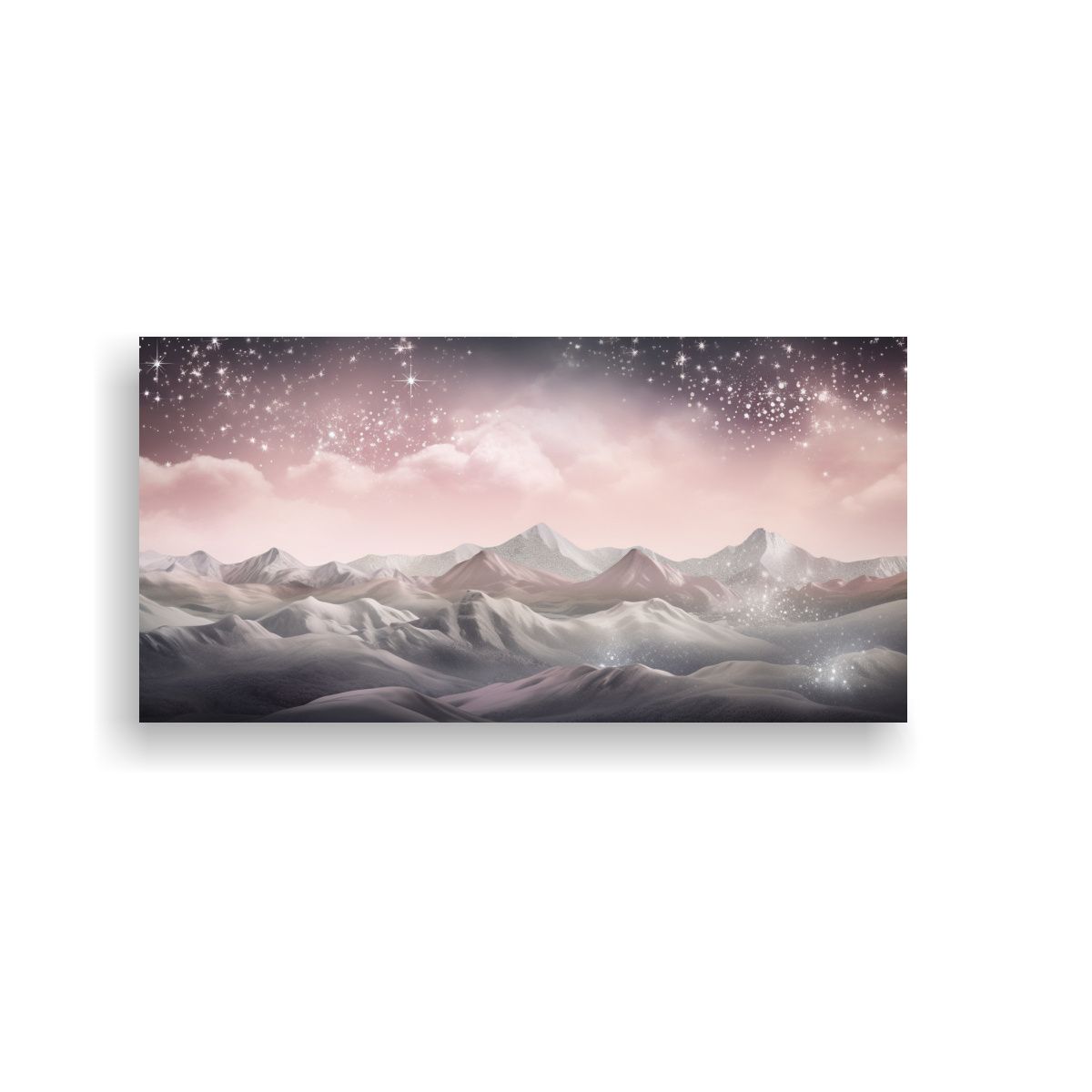 GENERICO - Paisaje De Montaña Con Estilo Elegante Y 100x50 Cm