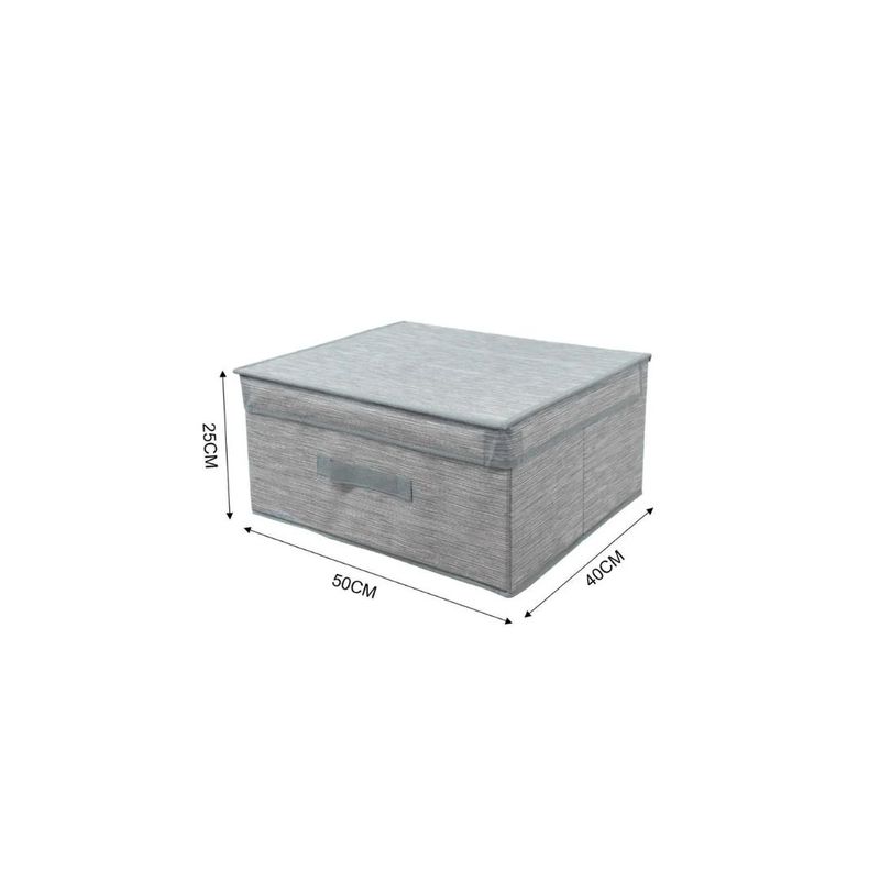 GENERICO - CAJA DE ALMACENAMIENTO DE TELA 50X40CM