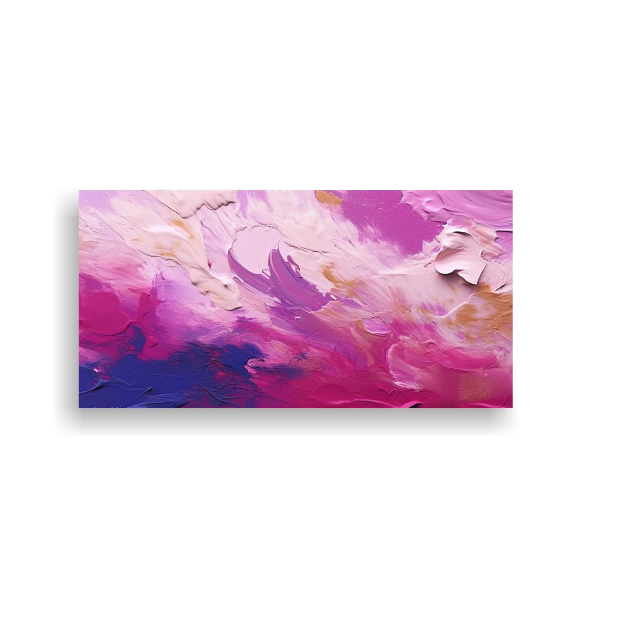 GENERICO - Pintura Abstracta Estilo Tinta Vitalidad De La 80x40 Cm