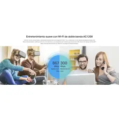 TP LINK - Router Tp-Link Archer C6 Wi-Fi 5 Dual Band Ac1200 Gigabit Mu-mimo Version 4