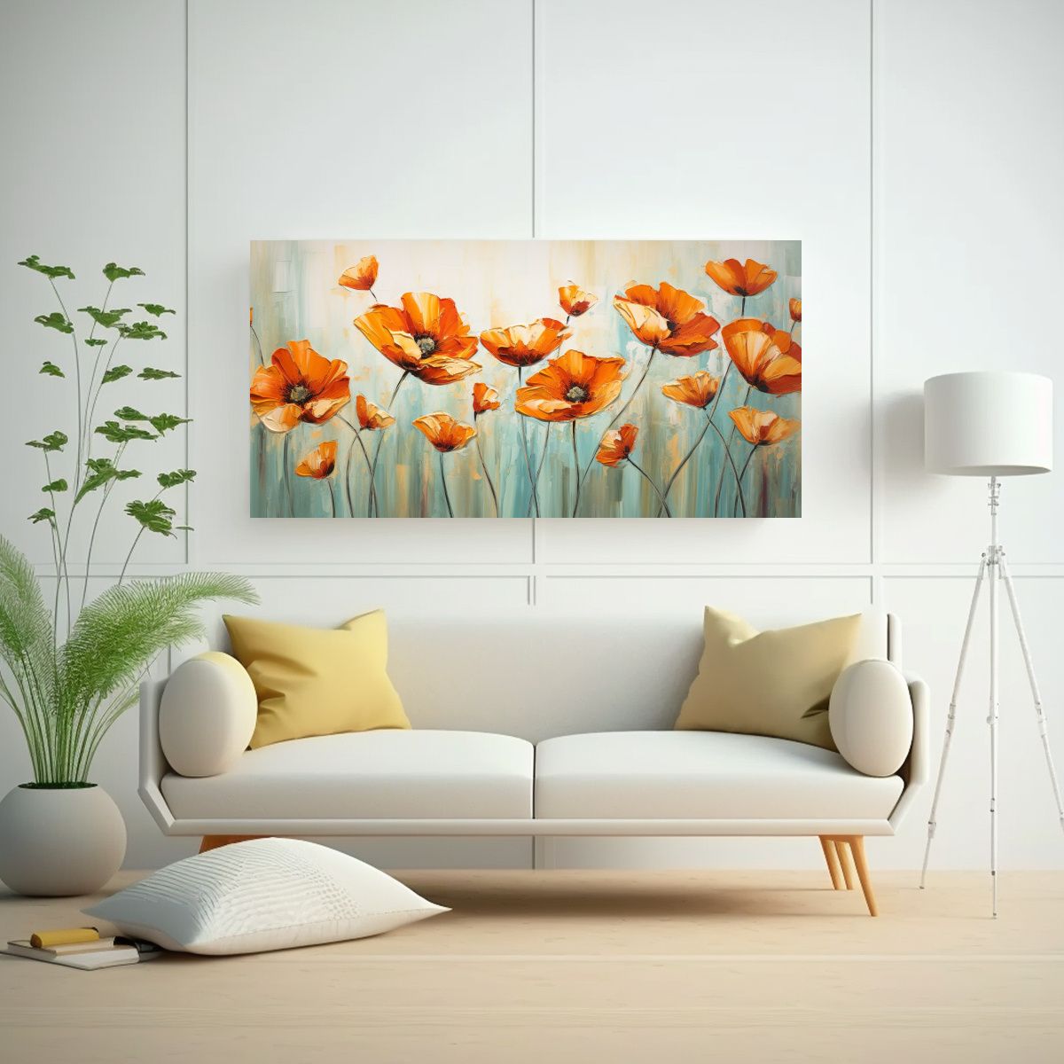 GENERICO - Pintura Sobre Lienzo De Imagen Fantástica De 80x40 Cm