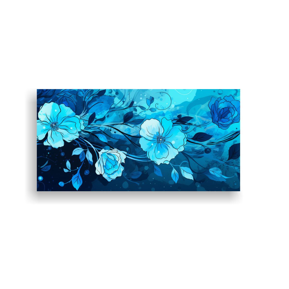 GENERICO - Cuadro Decorativo De Lienzo Impreso En Estilo 80x40 Cm
