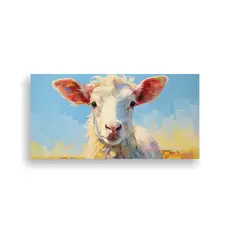 GENERICO - Pintura Al Estilo óleo De Estilo Adorable De 80x40 Cm