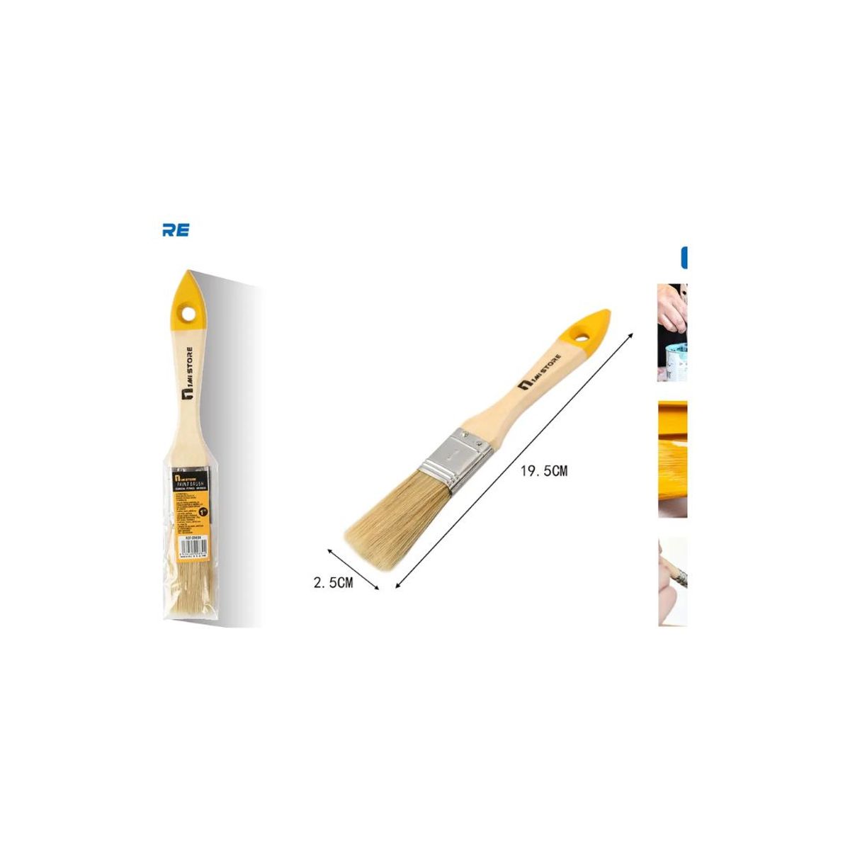 GENERICO - BROCHAS DE 19 CM X 25 MM