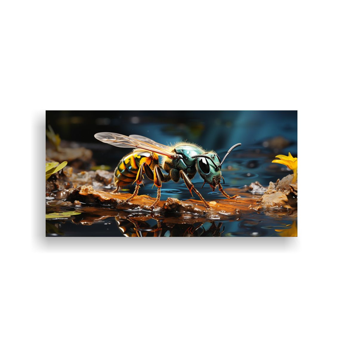 GENERICO - Cuadro En Bastidor Inspiración Fantástica 100x50 Cm