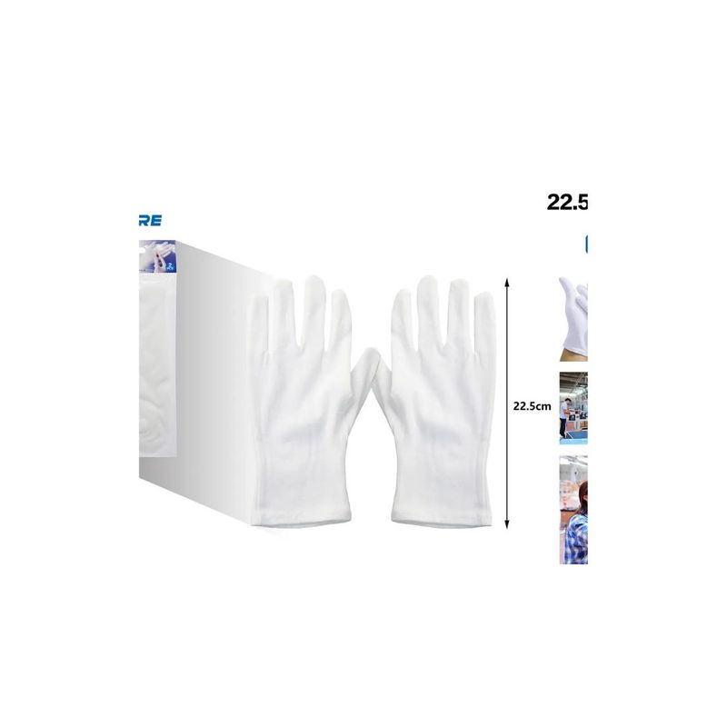 GENERICO - GUANTES BLANCOS DE 22CM