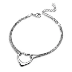BLWOENS - Pulsera Mujer - Plateada