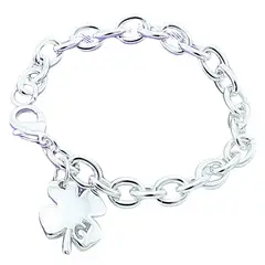 BLWOENS - Pulsera Mujer - Plateada