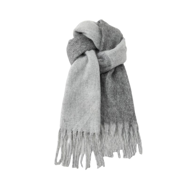 BLWOENS - Bufanda de mujer de invierno - Gris