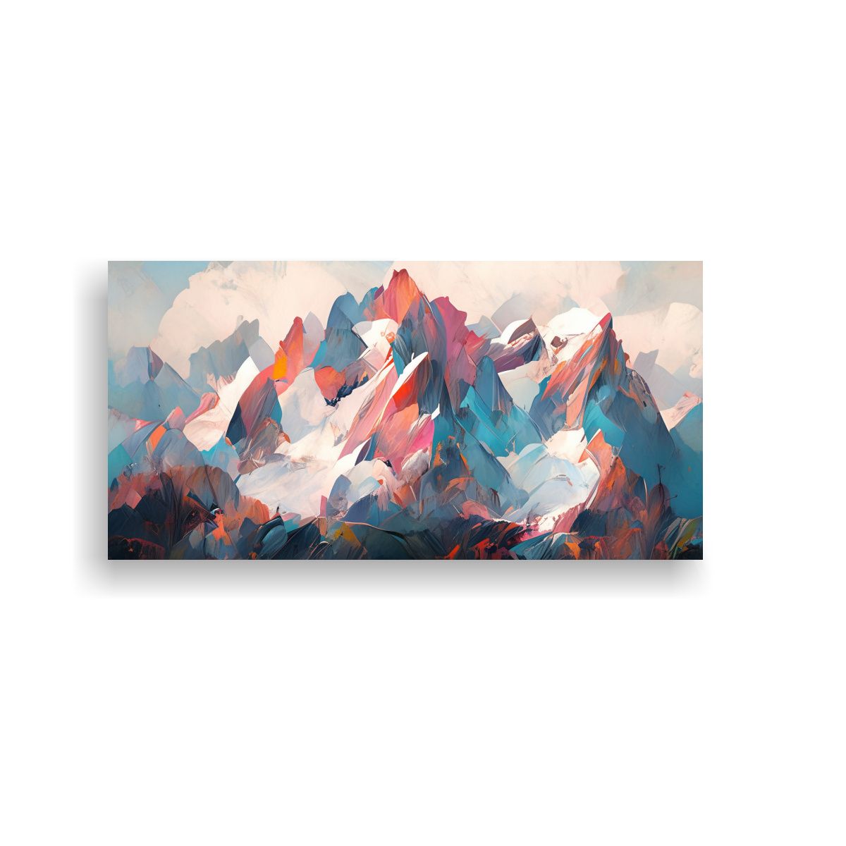 GENERICO - Cuadros Decorativos Inspirados En Cimas Y 100x50 Cm