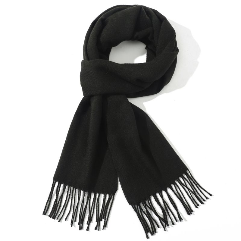 BLWOENS - Bufanda de mujer de invierno - Negro