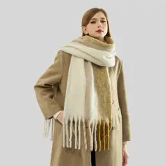 BLWOENS - Bufanda de mujer de invierno - Verde