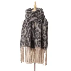 BLWOENS - Bufanda de mujer de invierno - Gris