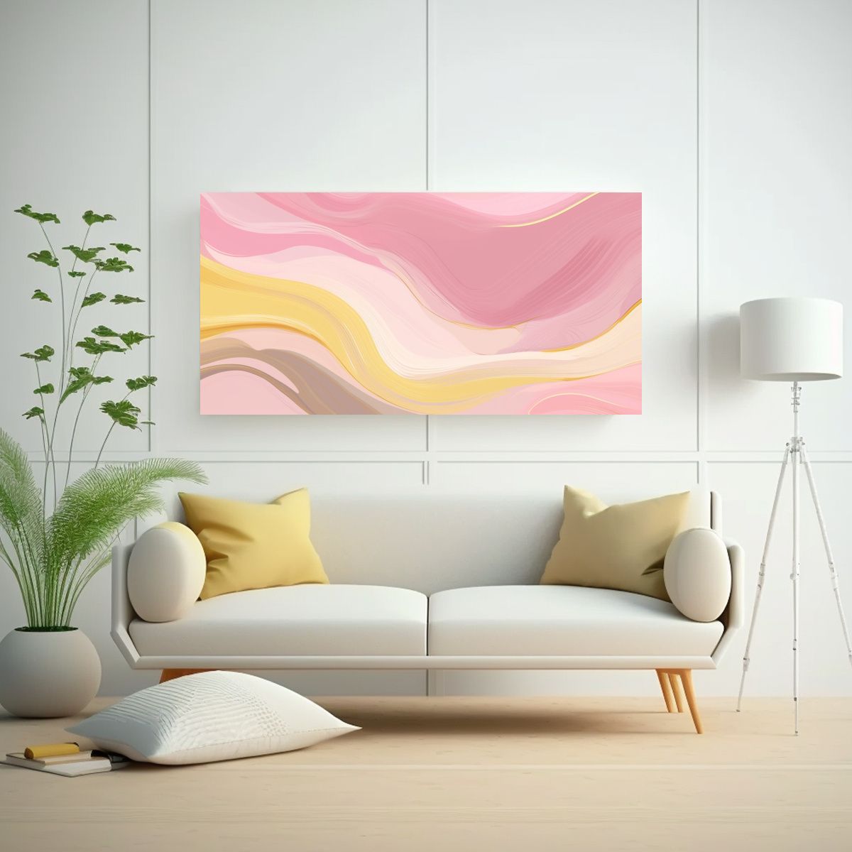 GENERICO - Fondo De Día De La Madre Rosa Claro Estilo Arte 80x40 Cm