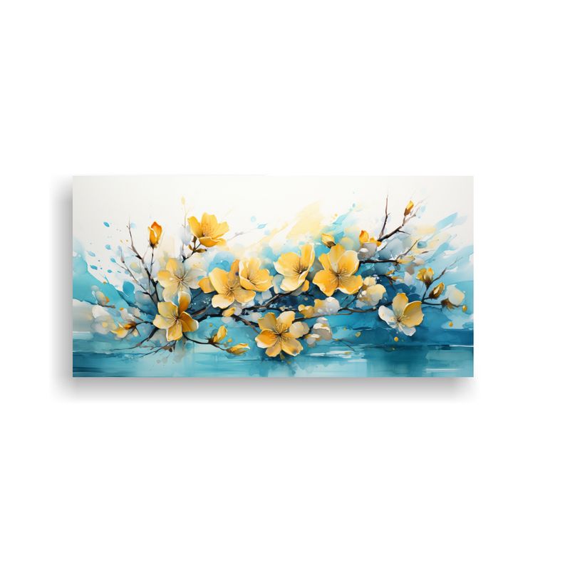 GENERICO - Pintura Decorativa De Lienzo Tela Canvas 100x50 Cm
