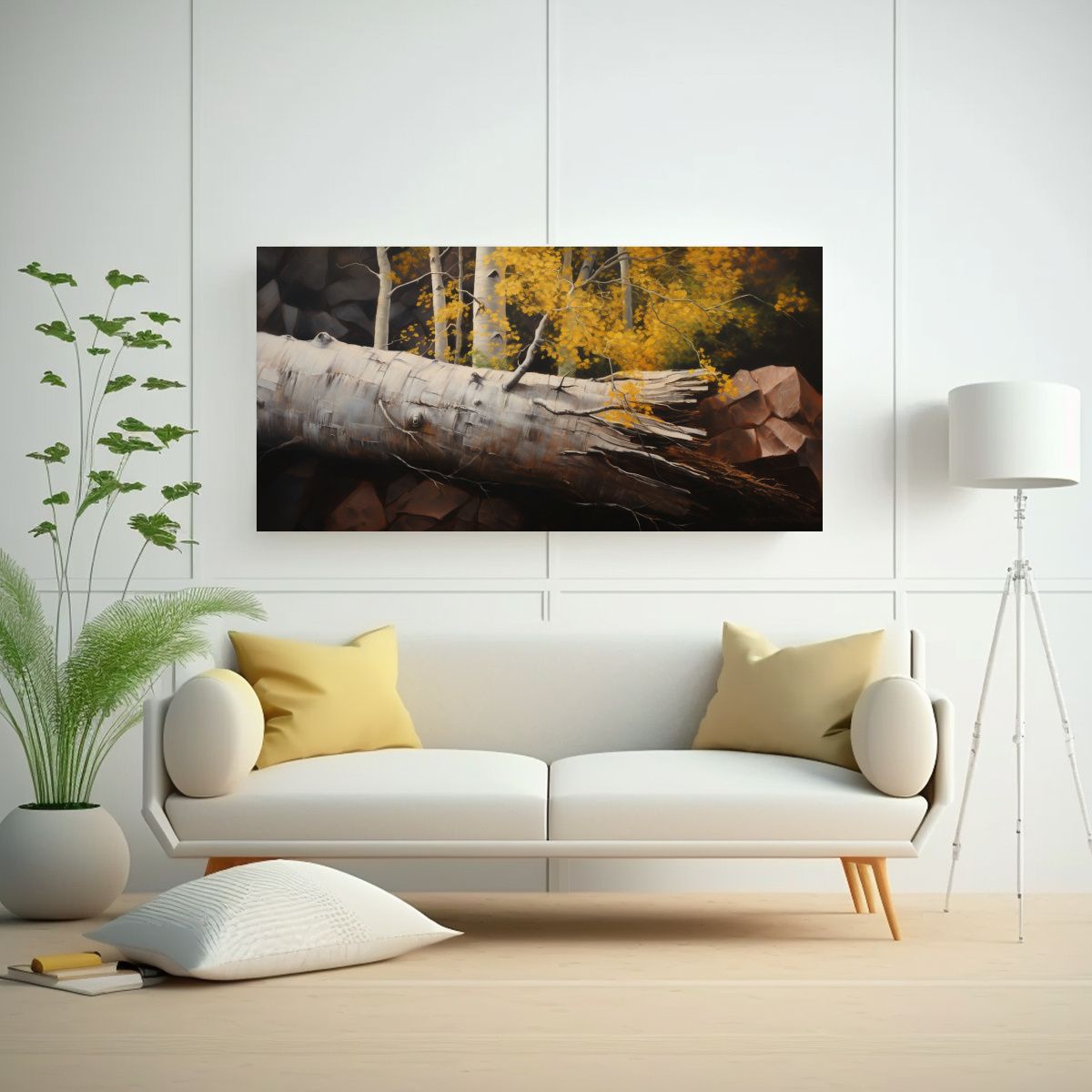 GENERICO - Pintura Abstracta Detallada Estilo óleo De 60x30 Cm