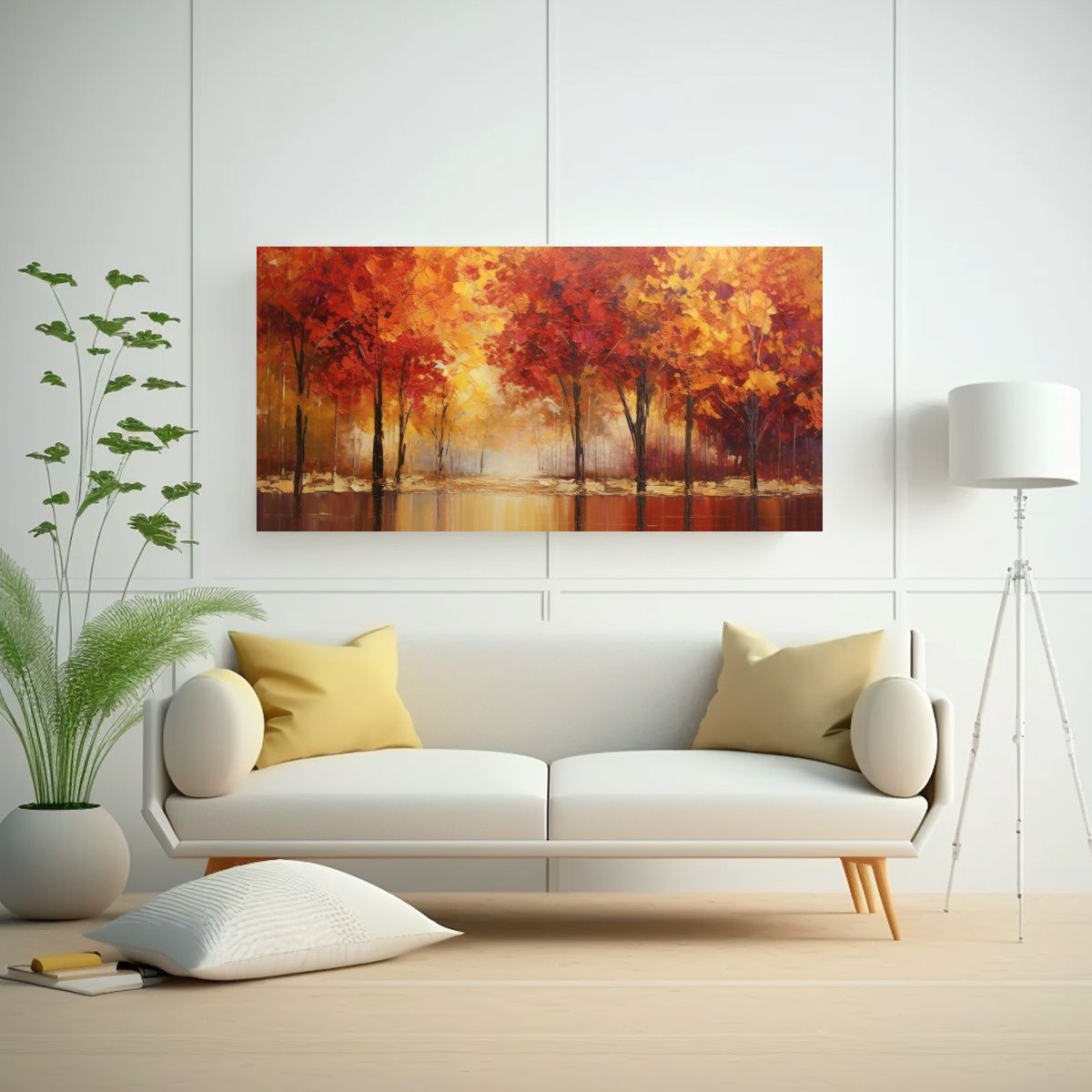 GENERICO - Pintura Decorativa Para Capturar La Esencia 80x40 Cm
