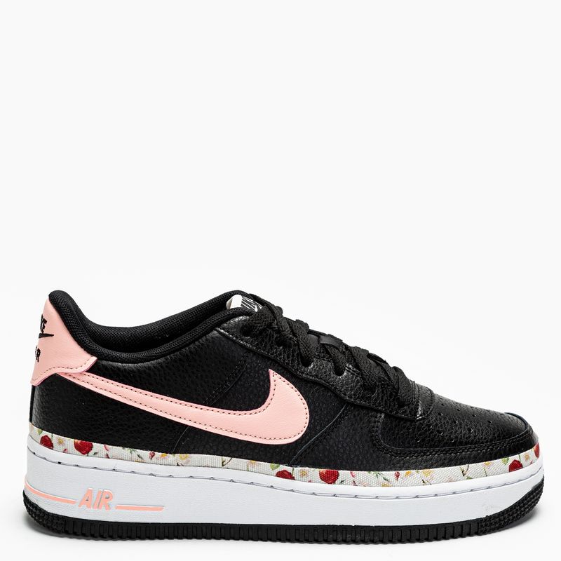 NIKE Air Force Vf (Gs) Zapatilla Urbana Niña Negro a