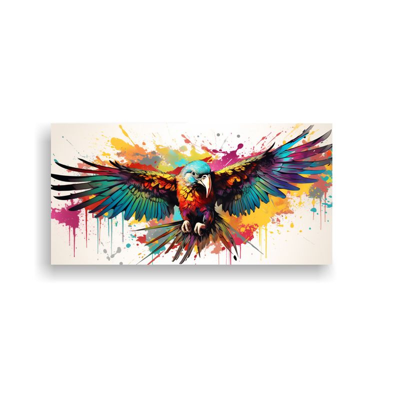 GENERICO - Pinturas Decorativas Temáticas De Un Rainbow 60x30 Cm