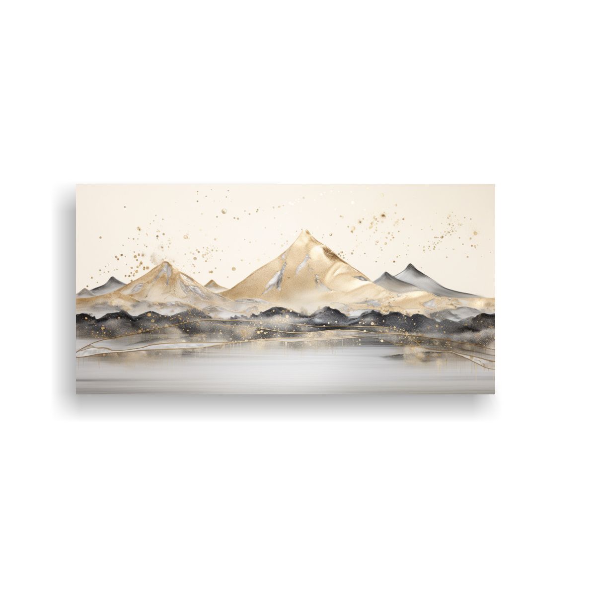GENERICO - Pintura De Montaña Con Estilo Elegante Para 60x30 Cm