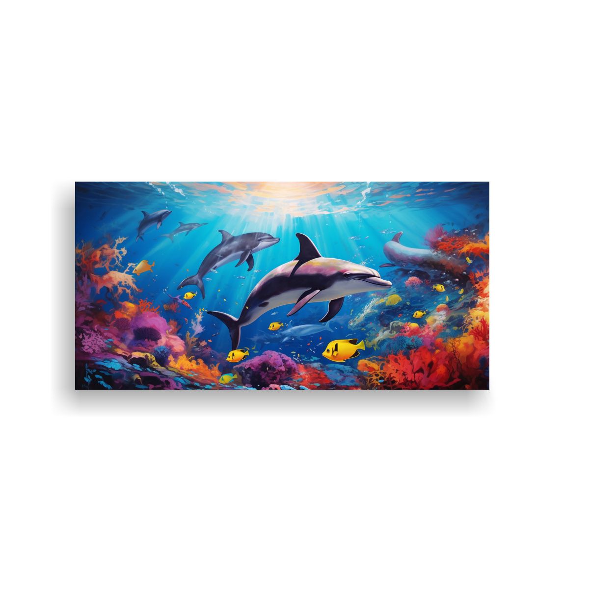 GENERICO - Pintura Al Estilo óleo Estilo Galería De 80x40 Cm