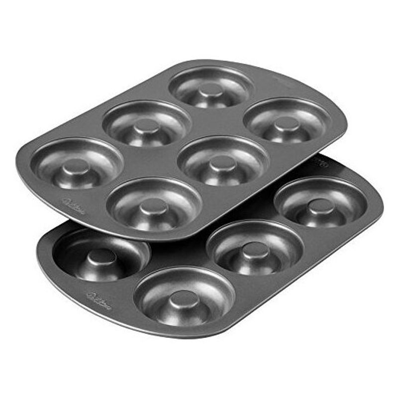 WILTON - Set Moldes De Donas Para Horno Gris