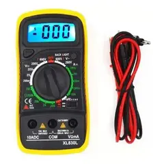GENERICO - Tester Multitester Multimetro Digital Pantalla Lcd Xl-830l
