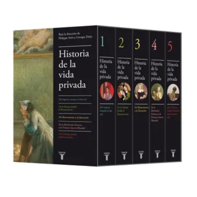 TAURUS - Historia De La Vida Privada edición Estuche  Georges Duby