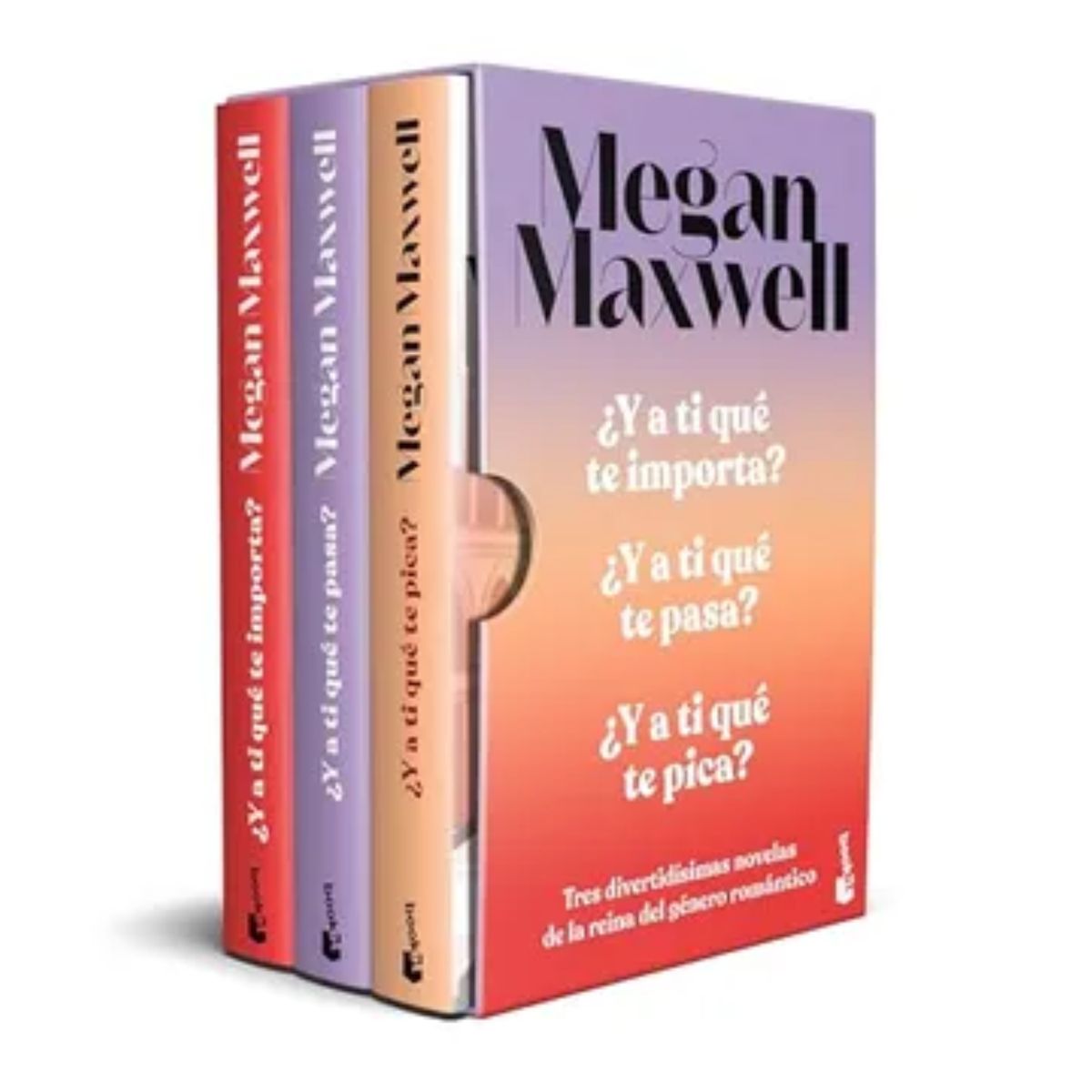 BOOKET - Estuche De Megan Maxwell Editorial Booket 3 Libros