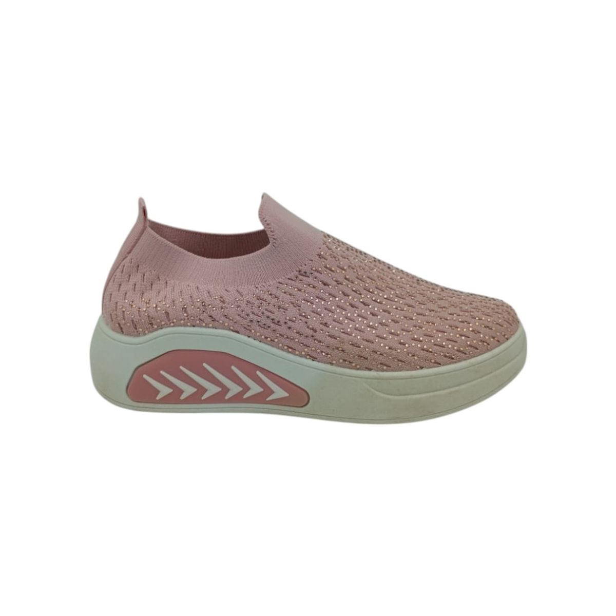 HERIEL - Zapatilla Rosa Textil Mujer