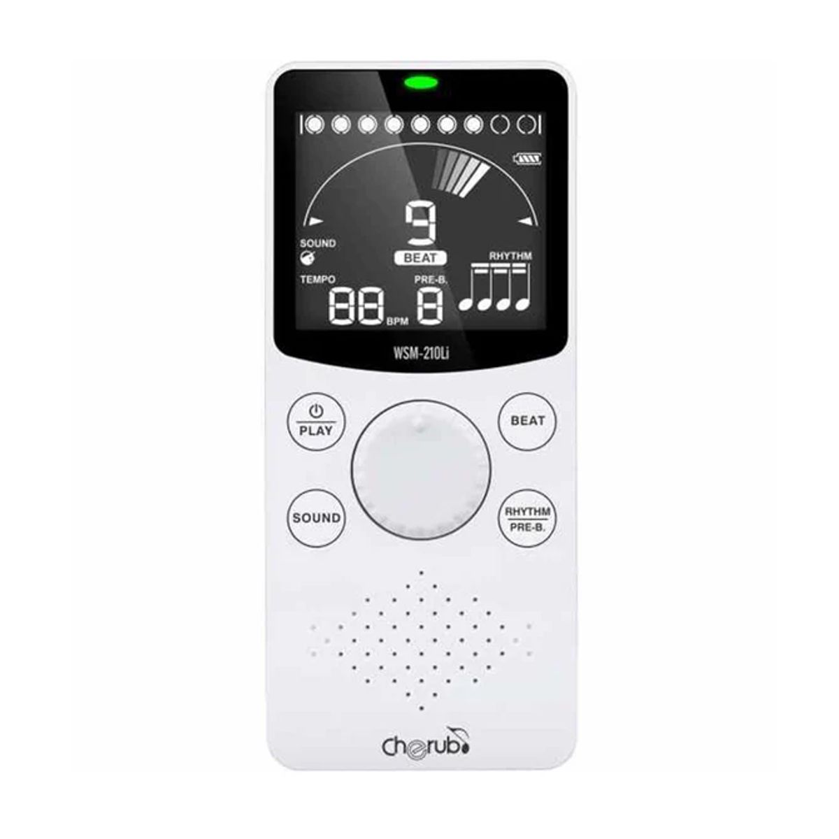 CHERUB - Metrónomo electrónico Wht WSM-210Li Cherub