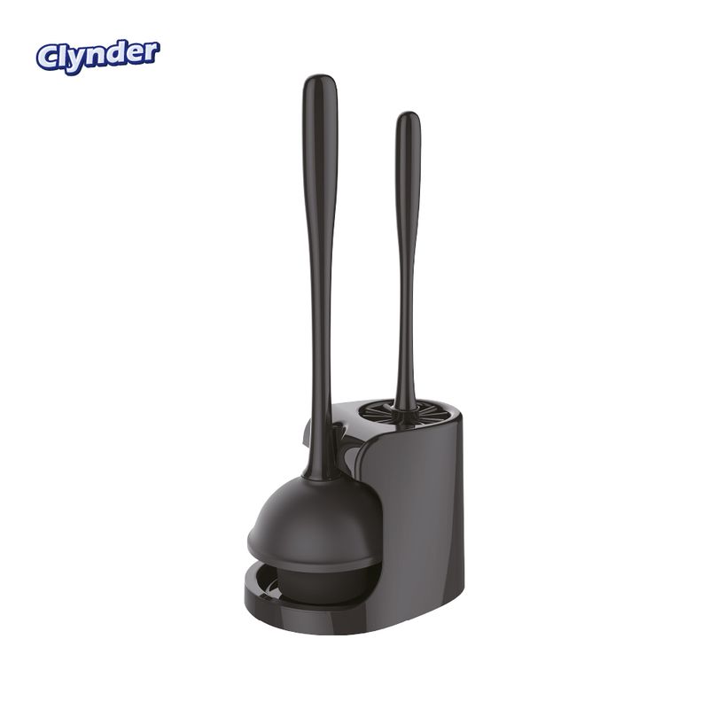 GENERICO - Cepillo Escobilla Sopapo Inodoro Baño Set Limpieza Clynder