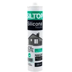 GENERICO - Silicona neutra aluminio 290 ml. siltop