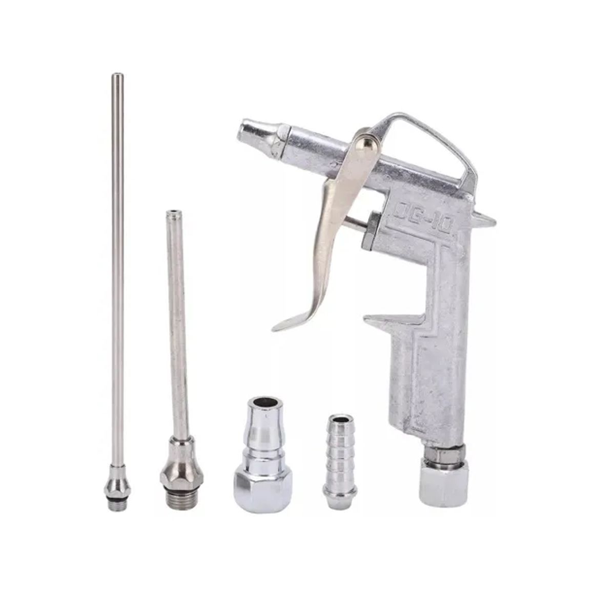 GENERICO - Pistola Para Sopletear Con Accesorios Boquilla Larga Gd-10
