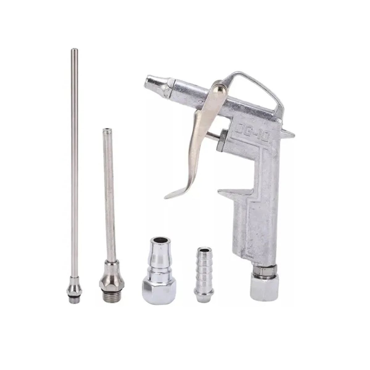 GENERICO - Pistola Para Sopletear Con Accesorios Boquilla Larga Gd-10