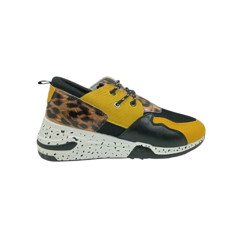 HERIEL - Zapatilla Amarilla Plataforma Mujer