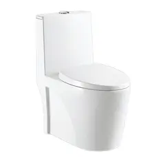 DOER - WC One Piece Bruzone Doble descarga 4-6 litros Blanco
