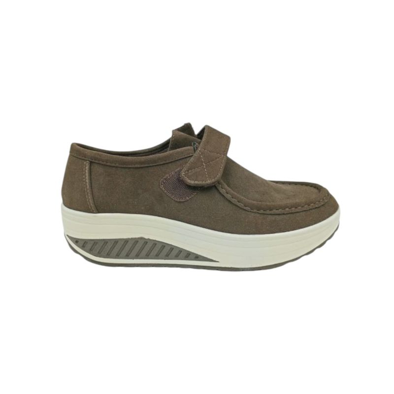 HERIEL - Zapatilla Café Plataforma Mujer