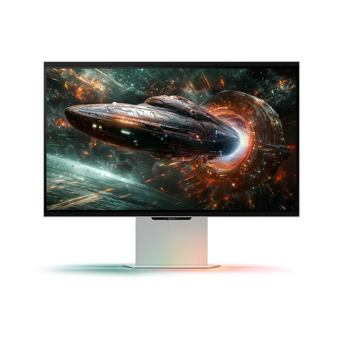 SAMSUNG - Odyssey 3D G90XF 4K 165Hz Gaming Monitor