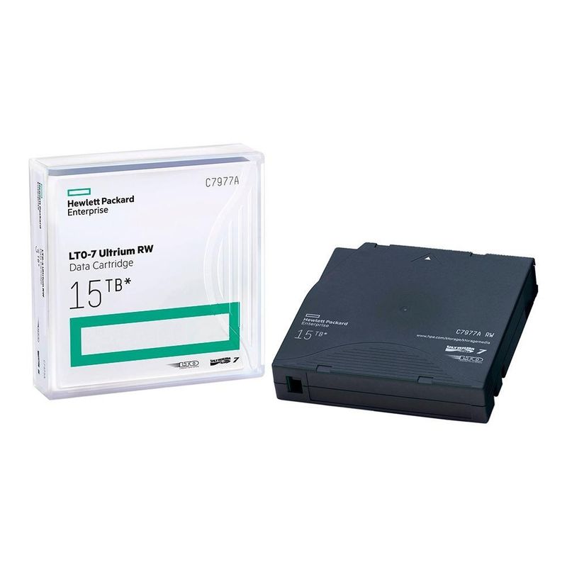GENERICO - Cartucho de datos regrabable HPE RW LTO-7 Ultrium 15 TB