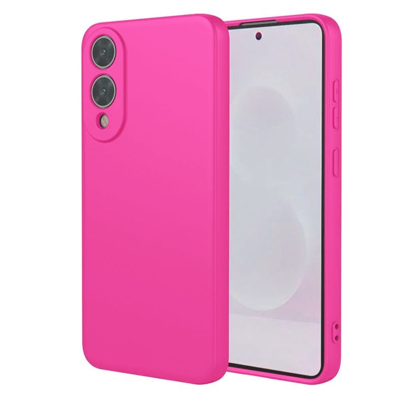 JOIGO - Carcasa Para Samsung S25 Edge Goma Fucsia