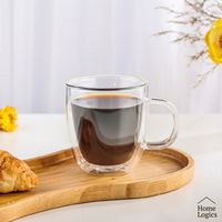 Set 4 Tazas Double Wall Glass 230 ml 1 un