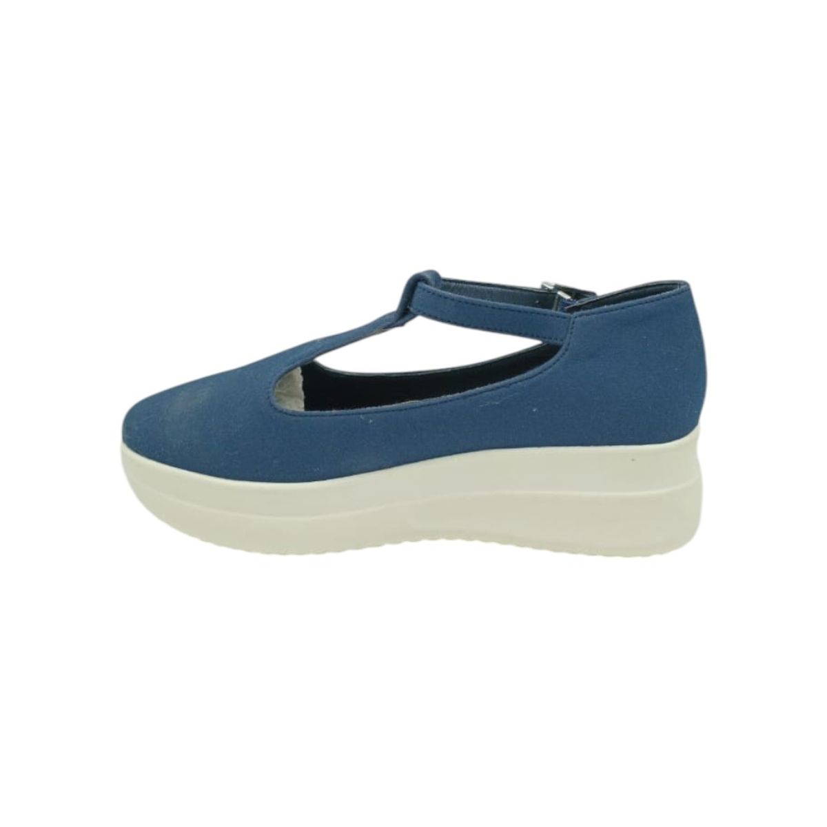 HERIEL - Zapato Azul Plataforma Mujer