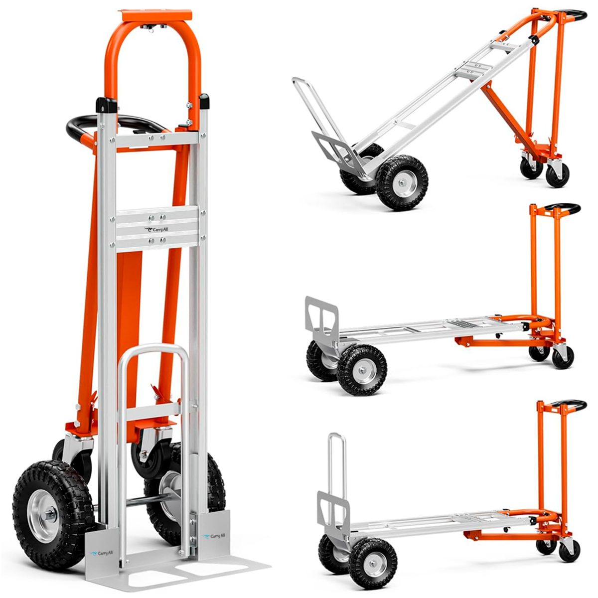 CARRY ALL - Carro De Carga 4 En 1 Carry All Titan 350 Kg Plus Plegable Yegua