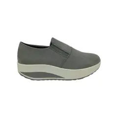 HERIEL - Zapatilla Gris Lona Mujer