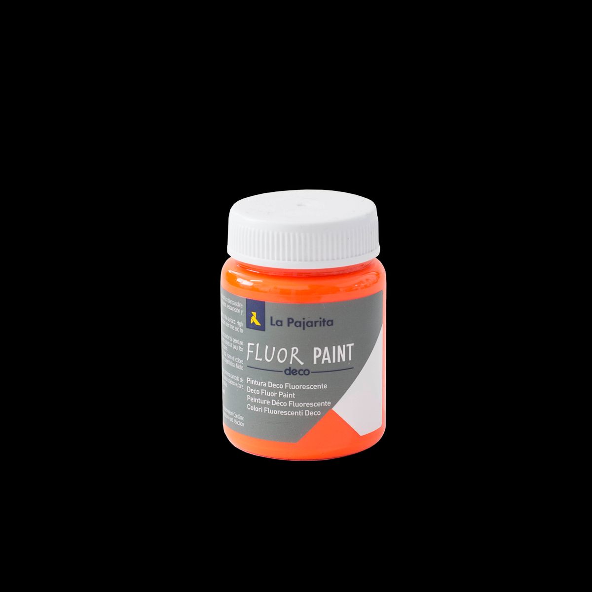 LA PAJARITA - Fluor Paint Orange 75 ml FP-02
