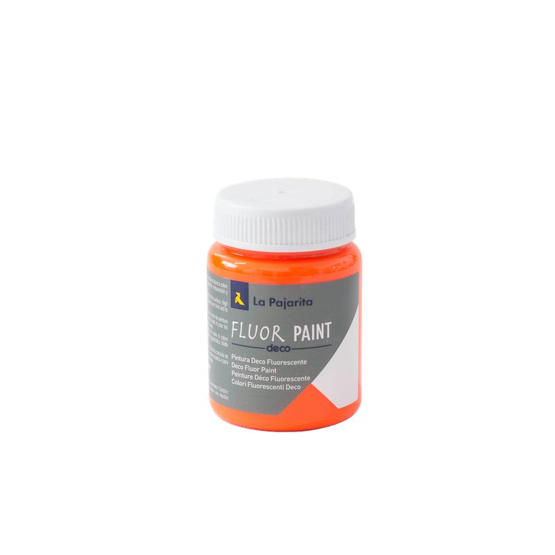 LA PAJARITA - Fluor Paint Orange 75 ml FP-02