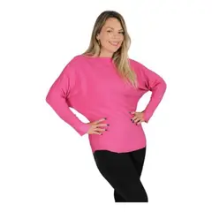 MPROPIA - POLERA MANGA LARGA TEJIDO SWEATER HILO. COLORES 6020