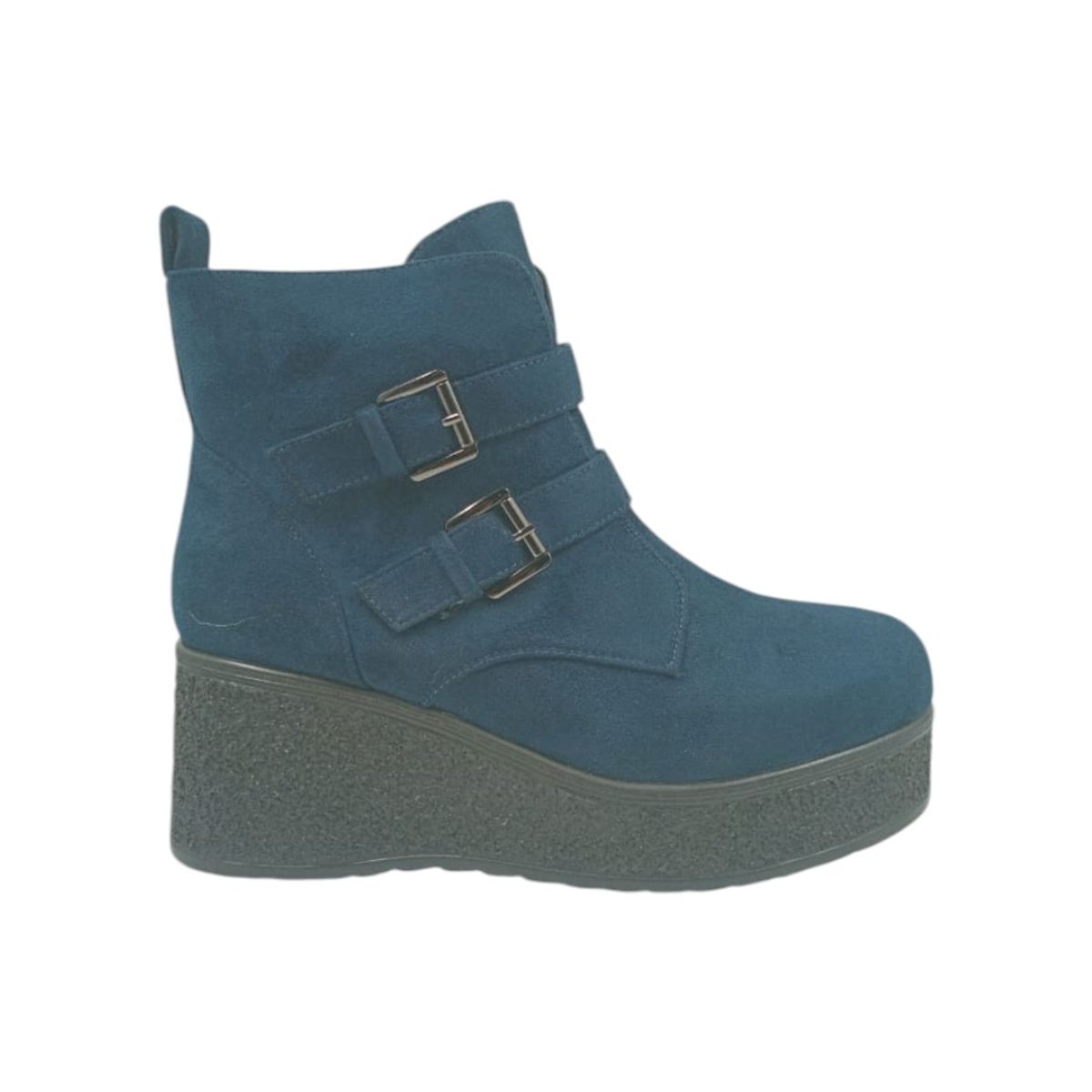 HERIEL - Botín Azul Plataforma Mujer